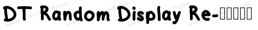 DT Random Display Re字体转换